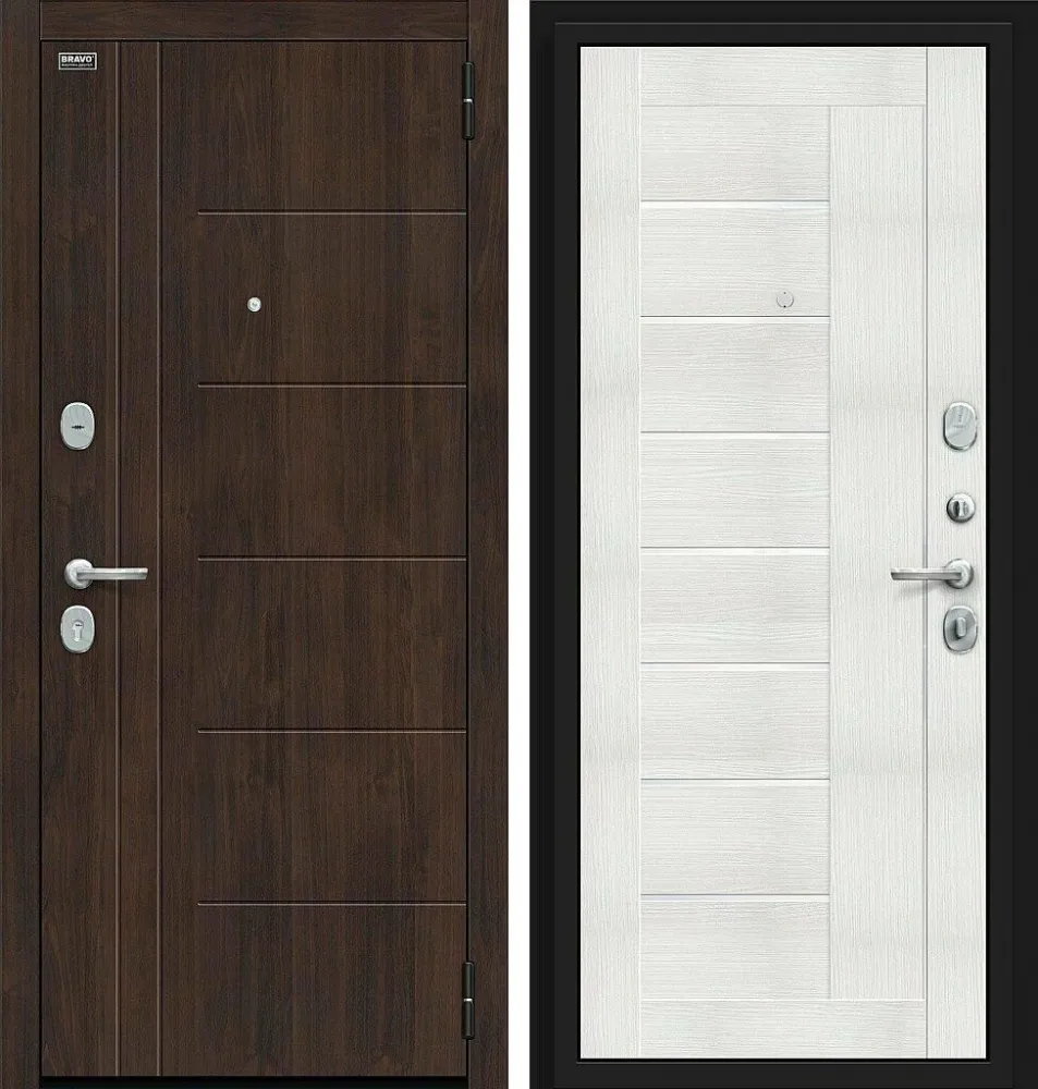 Фото Дверь Модерн Kale Almon/Bianco Veralinga BR4588